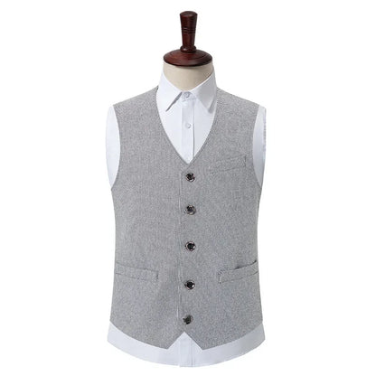 PGO Wool V-neck Vest 602