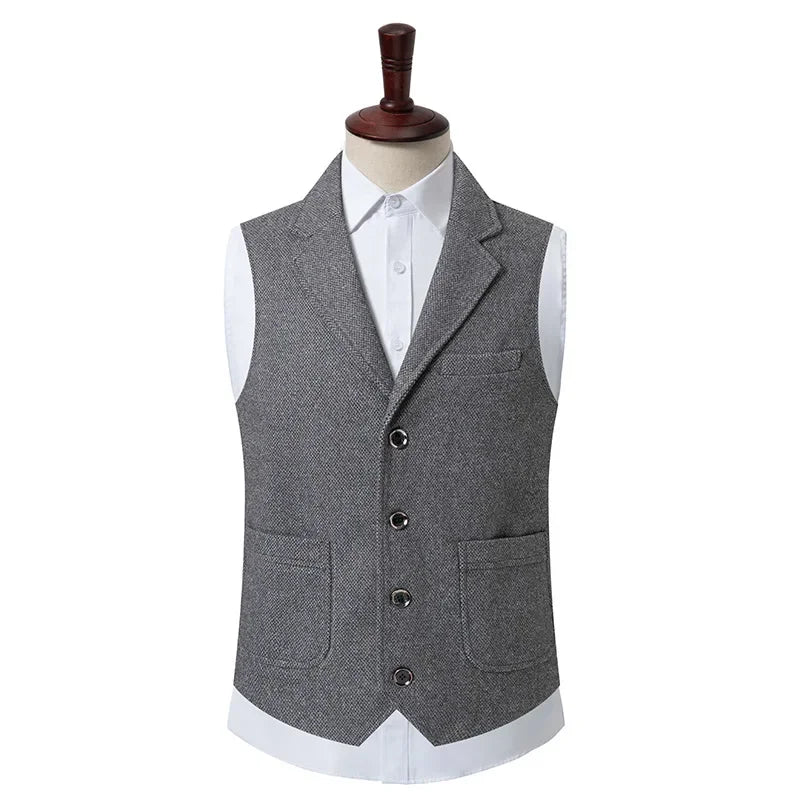 PGO Wool V-neck Vest 602