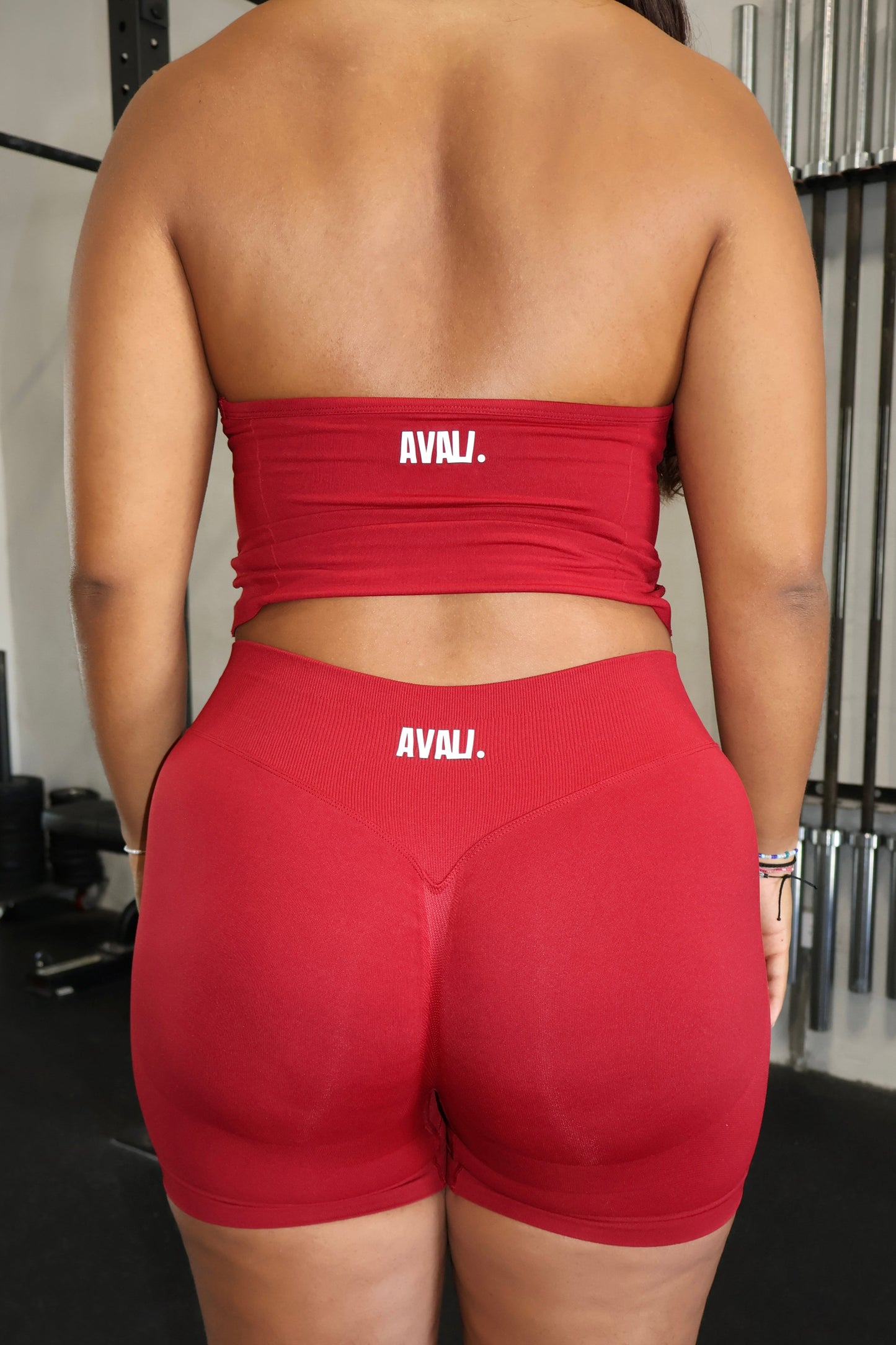 Sculpt Shorts - Cherry