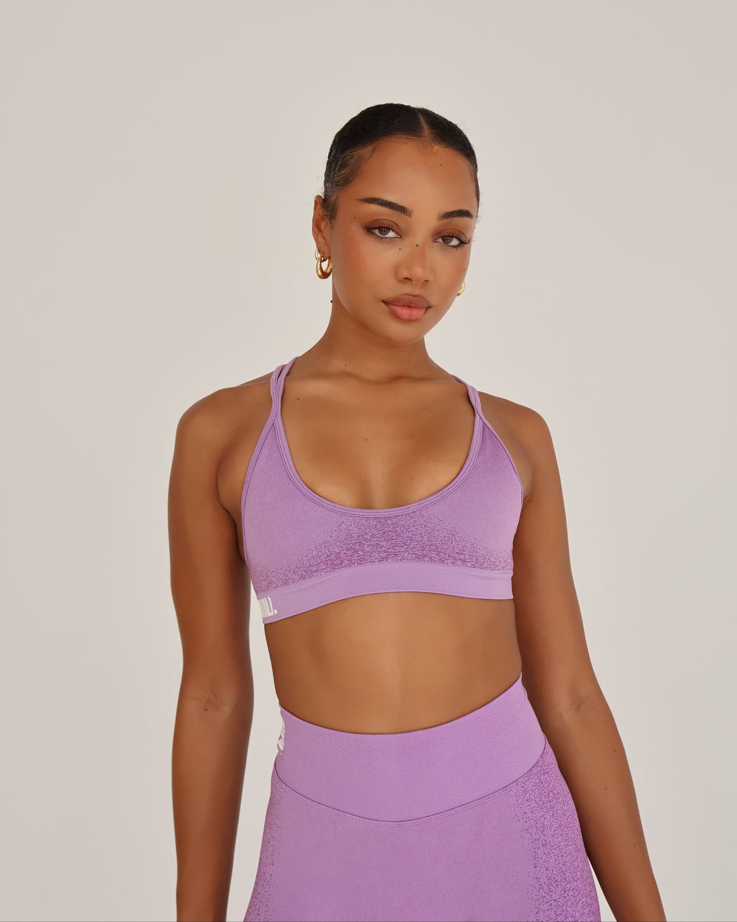 Recoil Crop Top - Lilac