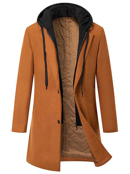 PGO Wool Hooded Coat 033