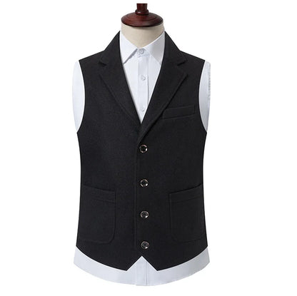 PGO Wool V-neck Vest 602