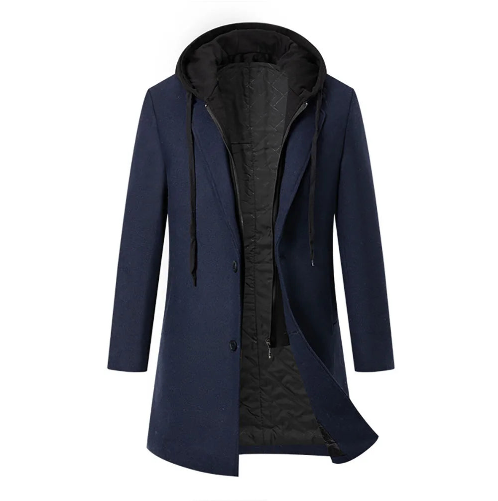 PGO Wool Hooded Coat 033