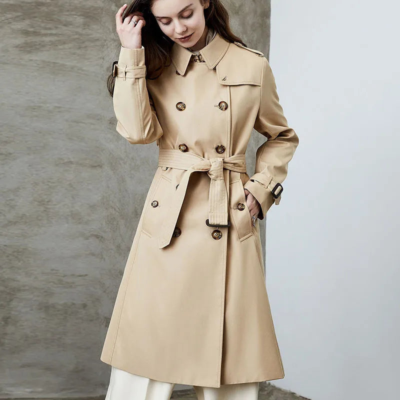 PGO Trench Coat 235 – Women's Classic Slim Fit