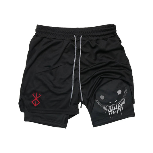 PGO  Anime Berserk Gym shorts